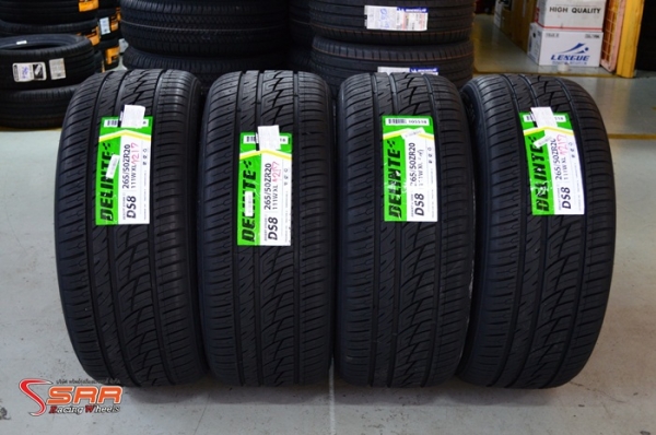 DELINTE DS8 265/50R20 ปี17 เส้นละ 4,000 บาท DELINTE DS8 265/50R20 ปี17 เส้นละ 4,000 บาท