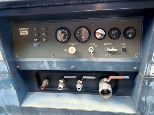 Airman PDS655S : เครื่องปั๊มลม 655cfm :7 บาร์ นำเข้าจากญี่ปุ่น โทร. 080-6565422 (หนิง)