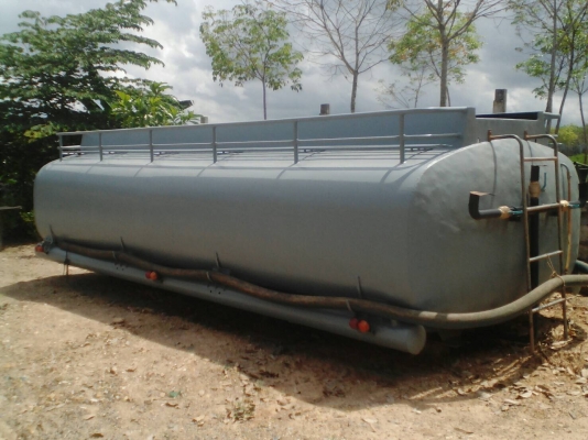 ถังน้ำ15000.ลิตร มีปั้ม มีอุปกรณ์ ใส่รถได้เลย ไม่รั้วซึม