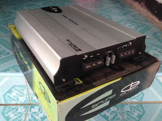 แอมป์2ch DB TECH ขาย 1650 บาท มือสองใช้งานปกติขับกลางแหลมอย่างละ4-6ดอกได้ สนใจ0892425454 อยู่สระบุรี