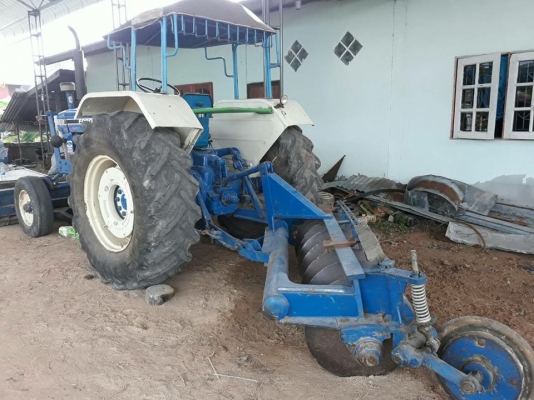 ขายรถไถ FORD6600 T5 เก่าท่าเรือปี56 ใบดันหน้าผาน6เอกสารเล่มทะเบียนครบ