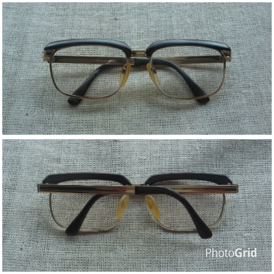 แว่นสายตายาว คลับมาสเตอร์ โกลด์ฟิลด์ เลนส์กระจก ยุค &#039;50s ราคานักศึกษา ป.โท  Vintage RODENSTOCK handmade in Germany  ค่าสายตา +175