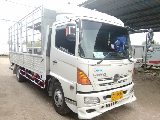 6 ล้อกลาง *Euro.3* HINO *ซีรีย์500*  FC9J 175 แรงม้า คอมมอนเรว *ยาว 5.60 ม.* รถสวยเดิม+สวยจริง * รถห้างแท้ * มีเล่มพร้อมโอน *
