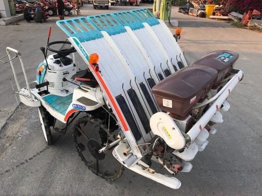 ***รถดำนานั่งขับ 4แถว ยี่ห้อ Kubota รุ่น SPJ450 รุ่นทอปสุดๆ Super Joycom***