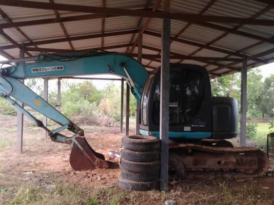 เก่านอก 1 ปี 980,000 KOBELCO SK135SR เครื่องดี ปั้มแรง โช่หนา เอวแน่น ไฟฟ้าครบ เอกสารอินวอยท์  รถอยู่ จ.ร้อยเอ็ด โทร 0610710295