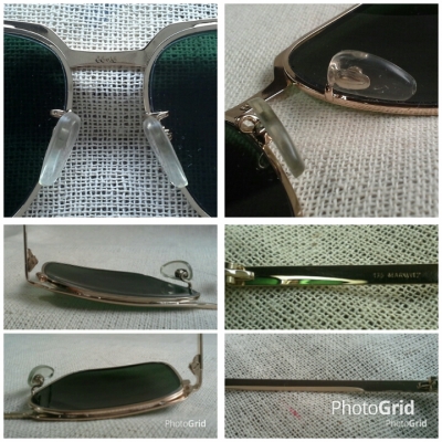 แว่นตาเยอรมันโกลด์ฟิลด์ ยุค &#039;60s  Vintage MARWITZ handmade in Germany