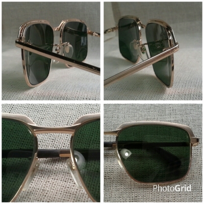 แว่นตาเยอรมันโกลด์ฟิลด์ ยุค &#039;60s  Vintage MARWITZ handmade in Germany