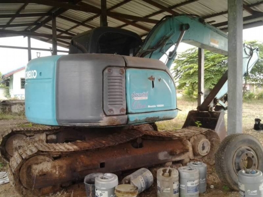 เก่านอก 1 ปี 980,000 KOBELCO SK135SR เครื่องดี ปั้มแรง โช่หนา เอวแน่น ไฟฟ้าครบ เอกสารอินวอยท์  รถอยู่ จ.ร้อยเอ็ด