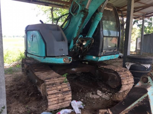 เก่านอก 1 ปี 980,000 KOBELCO SK135SR เครื่องดี ปั้มแรง โช่หนา เอวแน่น ไฟฟ้าครบ เอกสารอินวอยท์  รถอยู่ จ.ร้อยเอ็ด