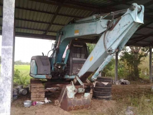เก่านอก 1 ปี 980,000 KOBELCO SK135SR เครื่องดี ปั้มแรง โช่หนา เอวแน่น ไฟฟ้าครบ เอกสารอินวอยท์  รถอยู่ จ.ร้อยเอ็ด