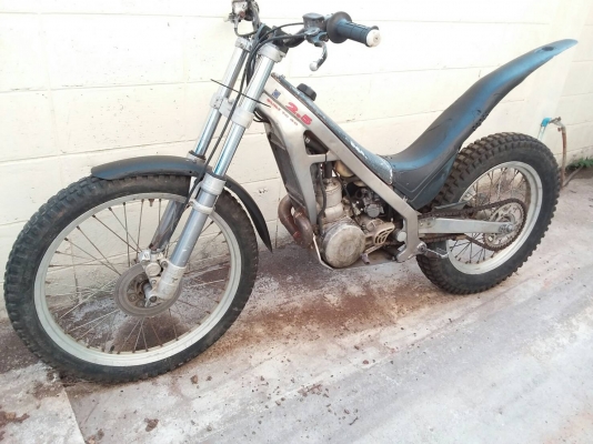 ขายมอเตอไซค์ไต่เขา sherco ปี 2000