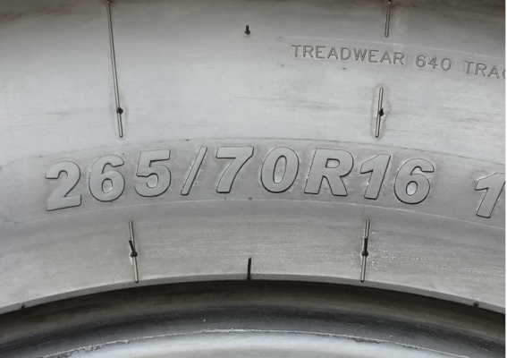 ยาง All GRIPMAX 265 70 16 ปี15 ดอกเต็ม ใช้ยาว ราคาไม่แพง