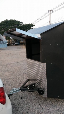 ขายพ่วงตู้ บรรทุกรถมอไซค์โดยเฉพาะครับ ขนาดตู้ กว้าง1.60เมตร ยาว 3เมตร สูง1.80เมตร