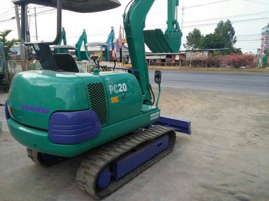 ขายรถแบล็คโฮ KOMATSU PC20-7E