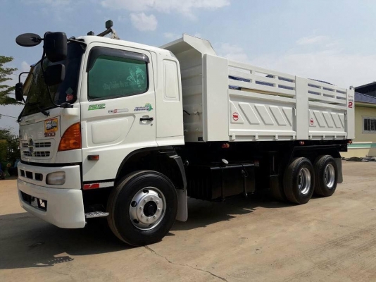 ขายรถสิบล้อดัมพ์ Hino เครื่อง 344 แรง ปี 55 กระบะดัมพ์สามมิตร มีระบบลากพ่วง ทะเบียนพร้อม ขายรถสิบล้อดัมพ์ Hino เครื่อง 344 แรง ปี 55 กระบะดัมพ์สามมิตร มีระบบลากพ่วง ทะเบียนพร้อม