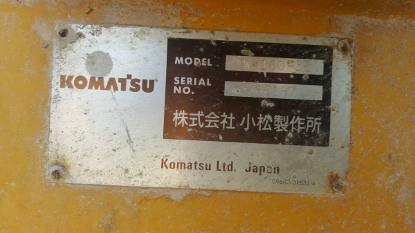 ขาย รถตัก KOMATSU WA100-3E Serial 63187 รถออกห้างมือเดียว ระบบไฟครบ เครื่องดี ปั้มดี ทำงานคล่องตัว เอกสารใบอินวอยซ์ ราคาต่อรองได้ครับ
