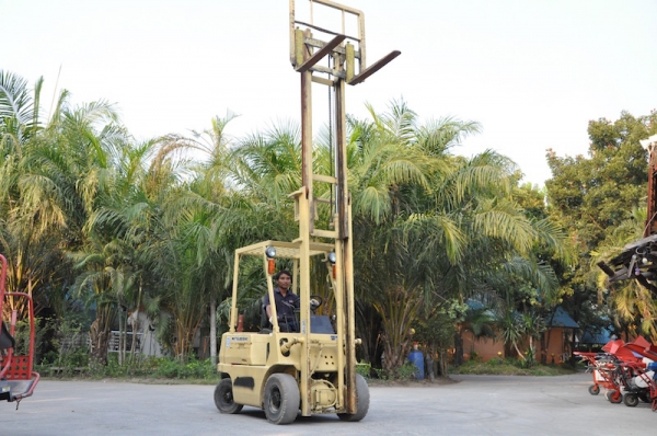 ขายFORKLIFT MITSUBISHI FG15(1.5ตัน) เสา5เมตร สวยเดิมจากญี่ปุ่น ยังไม่เคยใช้ในไทย 125,000เท่านั้น!!