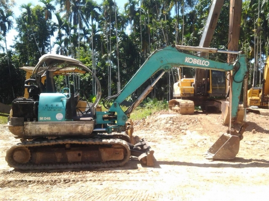 ขายรถแบคโฮ KOBELCO SK045 ราคา 340000 ขายรถแบคโฮ KOBELCO SK045 ราคา 340000