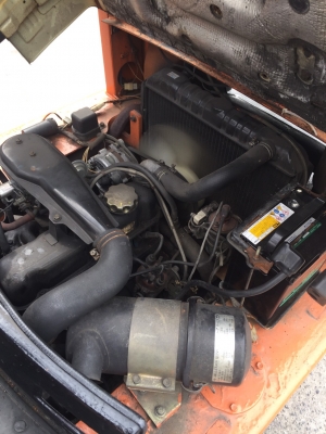 TOYOTA 4FG15 เครื่องเบนซิล เกียร์ธรรมดา เสาสูง6เมตร สนใจติดต่อ083-062-0223(ปอน)