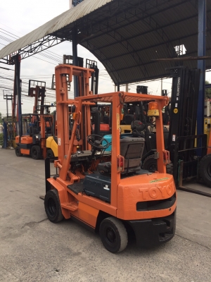 TOYOTA 4FG15 เครื่องเบนซิล เกียร์ธรรมดา เสาสูง6เมตร สนใจติดต่อ083-062-0223(ปอน)