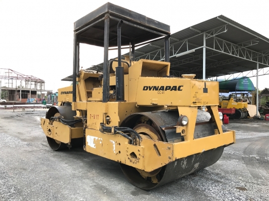 ขายรถบด10ตันDYNAPACรุ่นCC41รถนอกนำเข้า ไม่เคยใช้งานในไทย มีเอกสารพร้อมหน้าเหล็กหลังเหล็ก บดอัดสั่นสเทือนได้ทั้ง2ล้อ เอวออ่น เครื่องยนต์ดีเซล4สูบ สภาพดีพร้อมใช้งานมีให้เลือกหลายคันหลายขนาด ขายรถบด10ตันDYNAPACรุ่นCC41รถนอกนำเข้า ไม่เคยใช้งานในไทย มีเอกสารพร้อมหน้าเหล็กหลังเหล็ก บดอัดสั่นสเทือนได้ทั้ง2ล้อ เอวออ่น เครื่องยนต์ดีเซล4สูบ สภาพดีพร้อมใช้งานมีให้เลือกหลายคันหลายขนาด