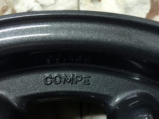 ขายแม็กซ์กล้วย COMPE ขอบ 13&quot; 4 รู 110 MIRA กว้าง 5.5&quot; แท้