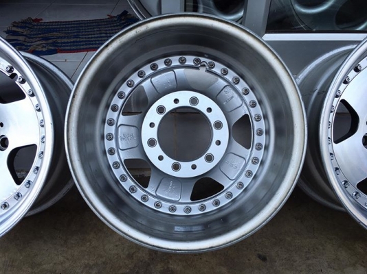 ขายล้อ WORK Deerfield 3 ชิ้นแท้ 15x8 ออฟ0 6รูกระบะ ประมูลญี่ปุ่น
