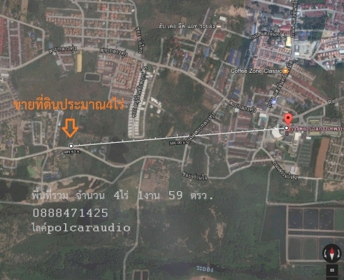 ที่ดินแถวๆคลองสงวน ไกล้ๆรพ.กรุงเทพระยอง