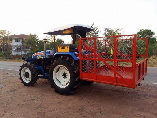 ตะกร้าเอนกประสงค์ติดท้ายรถไถ ใส่ถังปุ๋ย ถังน้ำ ถังฉีดยา หรือใส่อุปกรณ์ต่างๆ ตามความต้องการ #ราคาไม่แพง