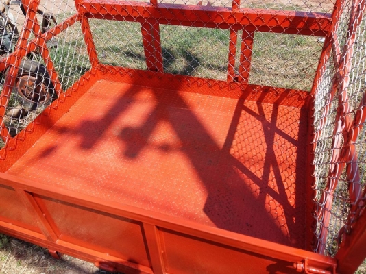 ตะกร้าเอนกประสงค์ติดท้ายรถไถ ใส่ถังปุ๋ย ถังน้ำ ถังฉีดยา หรือใส่อุปกรณ์ต่างๆ ตามความต้องการ #ราคาไม่แพง