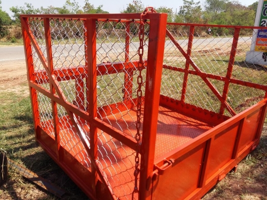 ตะกร้าเอนกประสงค์ติดท้ายรถไถ ใส่ถังปุ๋ย ถังน้ำ ถังฉีดยา หรือใส่อุปกรณ์ต่างๆ ตามความต้องการ #ราคาไม่แพง