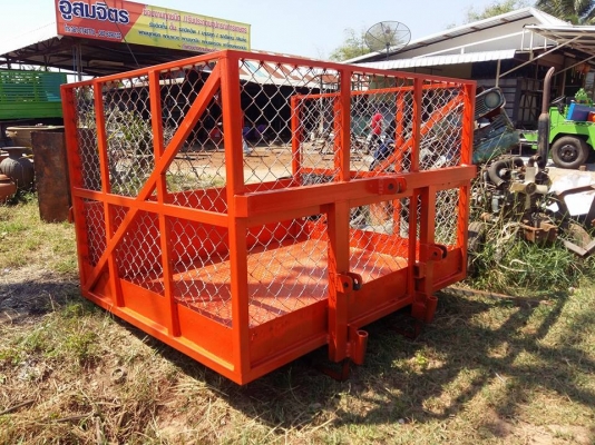 ตะกร้าเอนกประสงค์ติดท้ายรถไถ ใส่ถังปุ๋ย ถังน้ำ ถังฉีดยา หรือใส่อุปกรณ์ต่างๆ ตามความต้องการ #ราคาไม่แพง