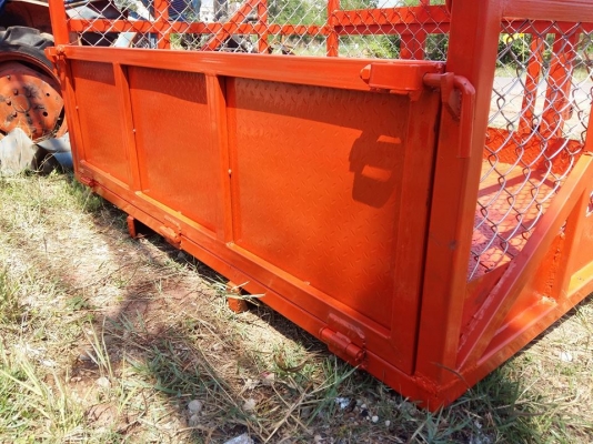 ตะกร้าเอนกประสงค์ติดท้ายรถไถ ใส่ถังปุ๋ย ถังน้ำ ถังฉีดยา หรือใส่อุปกรณ์ต่างๆ ตามความต้องการ #ราคาไม่แพง