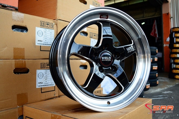 WELD Apex Racing ขอบ17 วงละ 4,000 บาท