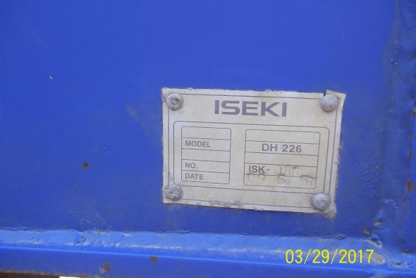 ขายผาน 6 ใบ 22 นิ้ว  ช่วง 10 นิ้ว