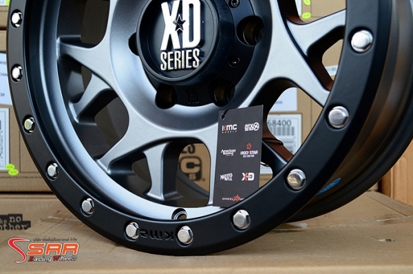 XD127 ขอบ16X8 ET0 สีM-GRY BLK-RING XD127 ขอบ16X8 ET0 สีM-GRY BLK-RING