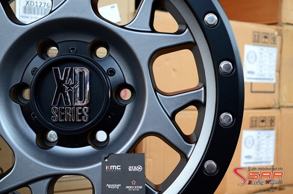 XD127 ขอบ16X8 ET0 สีM-GRY BLK-RING XD127 ขอบ16X8 ET0 สีM-GRY BLK-RING
