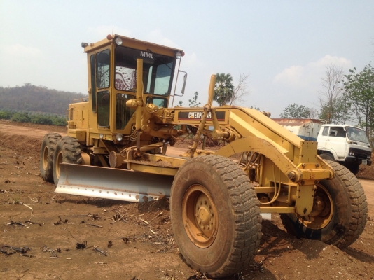 รถเกรด cat 140G ซีเรียล 72V14791 สภาพพร้อมใช้ รถทำงานยุ มือเดียวในไทย ใช้งานน้อย รถเกรด cat 140G ซีเรียล 72V14791 สภาพพร้อมใช้ รถทำงานยุ มือเดียวในไทย ใช้งานน้อย