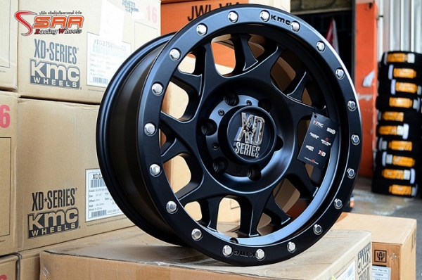XD127 ขอบ16X8 ET0 สีS-BLK