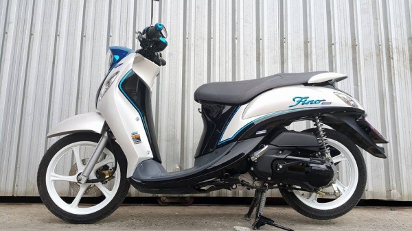 Fino125 Delux ตัวTOP สุดโครเมี่ยม แมค14ไม่ล้มชนวิ่งน้อย ต่อรองได้