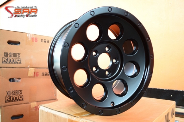 ล้อหยดน้ำ ขอบ16X8 นิ้ว 5H114.3 สีดำด้าน ล้อหยดน้ำ ขอบ16X8 นิ้ว 5H114.3 สีดำด้าน