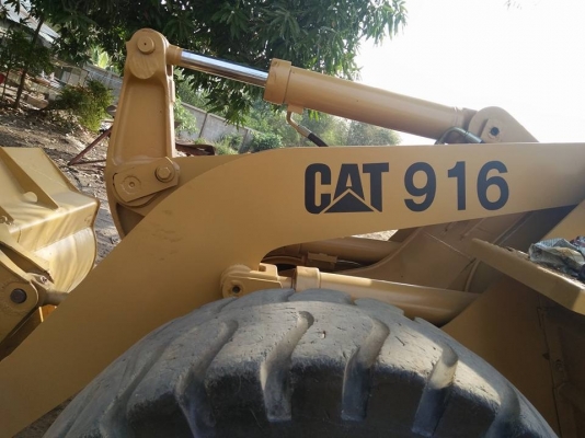 ขายรถตักล้อยาง CAT 916 เดิมๆ ตามรุ่น พร้อมใช้งาน