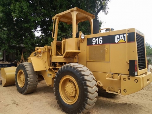 ขายรถตักล้อยาง CAT 916 เดิมๆ ตามรุ่น พร้อมใช้งาน