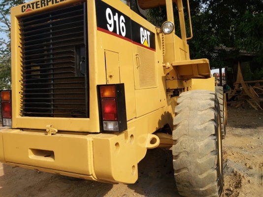 ขายรถตักล้อยาง CAT 916 เดิมๆ ตามรุ่น พร้อมใช้งาน