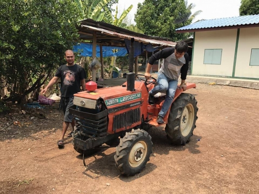 คูโบต้า L1  22 แรง  4 wd พวงมาลัยเพาเวอร์ ขายตามสภาพขับใช้งานได้ปรกติ