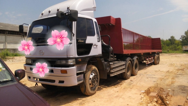 ขายรถบรรทุก 10 ล้อหัวลาก HINO FM2K 260 แรงม้า ราคา 680000