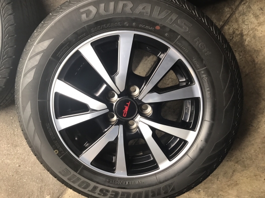 แม็ก Toyota Vigo Champ TRD Sportivo พร้อมยาง 215-65-16 Bridgestone