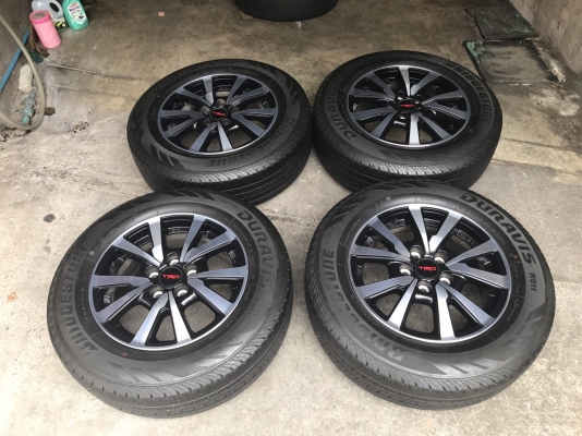 แม็ก Toyota Vigo Champ TRD Sportivo พร้อมยาง 215-65-16 Bridgestone