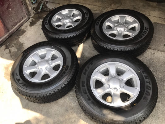 แม็กขอบ16 ป้ายแดง ISUZU Blue Power พร้อมยางใหม่ป้ายแดง 245-70-16