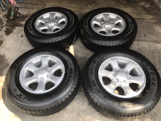 แม็กขอบ16 ป้ายแดง ISUZU Blue Power พร้อมยางใหม่ป้ายแดง 245-70-16